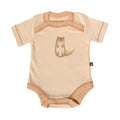 Body manga corta crudo algodón pima orgánico - Lina Sustentable, ropa Niño Chile, ropa de niño en oferta