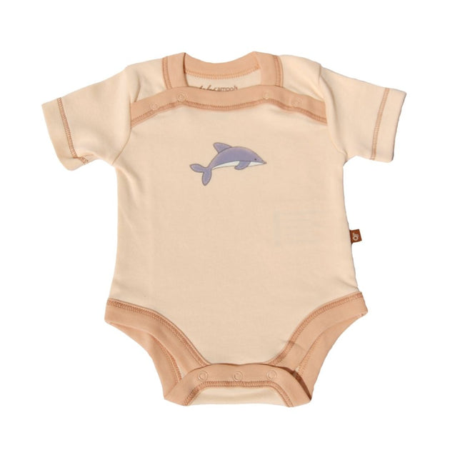 Body manga corta crudo algodón pima orgánico - Lina Sustentable, ropa Niño Chile, ropa de niño en oferta