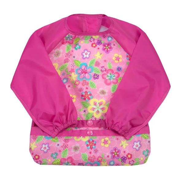 Babero Manga Larga 12-24m - Lina Sustentable, ropa Niño Chile, ropa de niño en oferta