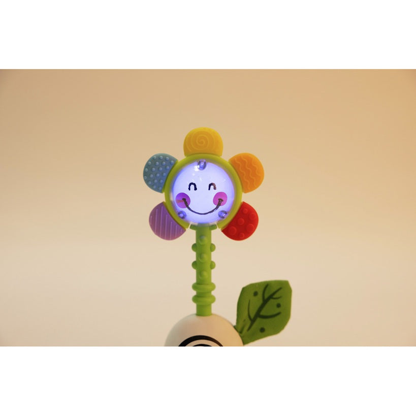 Sonajero con forma de flor