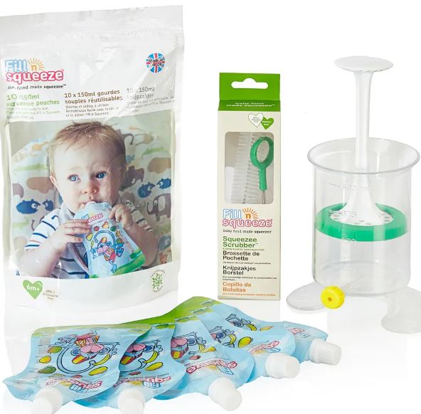 Kit para llenado bolsa de compotas - Lina Sustentable, ropa Niño Chile, ropa de niño en oferta