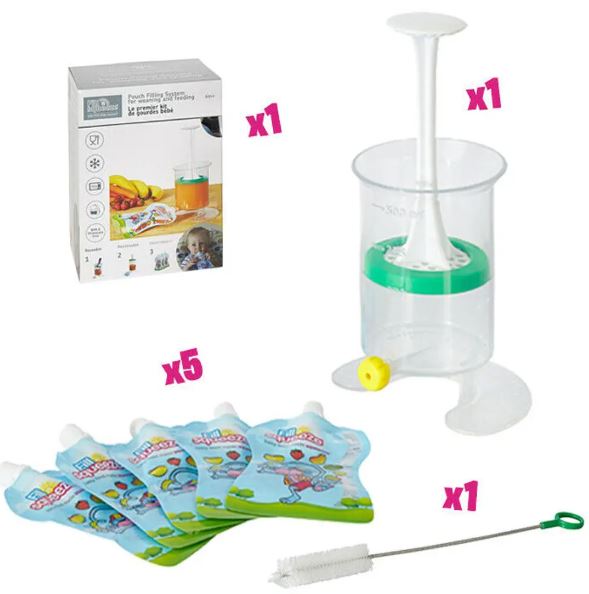 Kit para llenado bolsa de compotas - Lina Sustentable, ropa Niño Chile, ropa de niño en oferta