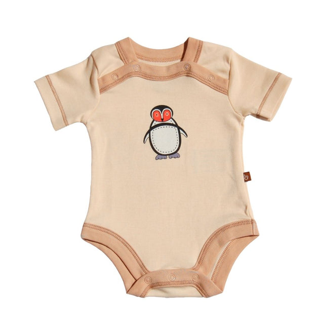 Body manga corta crudo algodón pima orgánico - Lina Sustentable, ropa Niño Chile, ropa de niño en oferta