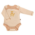 Body manga larga crudo algodón pima orgánico - Lina Sustentable, ropa Niño Chile, ropa de niño en oferta