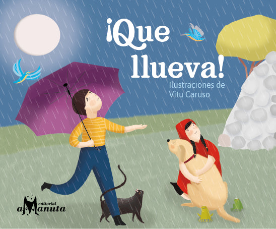 Libro ¡Que llueva! - Lina Sustentable, ropa Niño Chile, ropa de niño en oferta