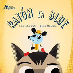 Libro Ratón en blue - Lina Sustentable, ropa Niño Chile, ropa de niño en oferta